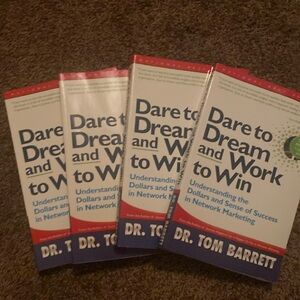 Dr Tom Barrett Dare to Dream and Work to Win softcover